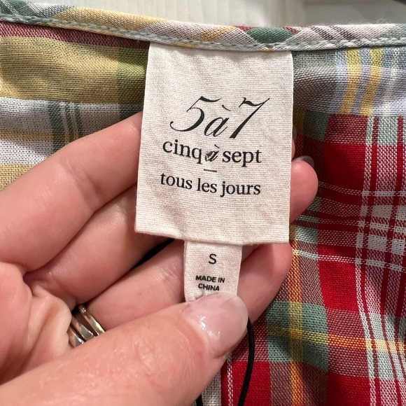 NWT Cinq a Sept Quilted Wrap Coat - Picture 4 of 7